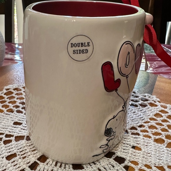 PEANUTS ceramic “LOVE” coffee mug - Picture 4 of 7